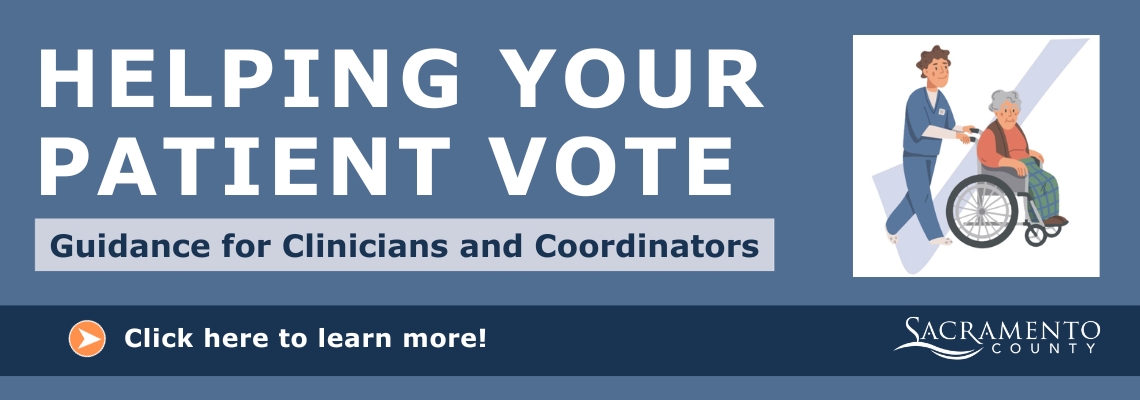 Helping your patient vote